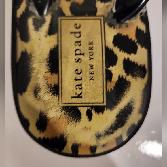 COPY - Kate Spade Animal Print Flip Flops - Picture 5 of 5
